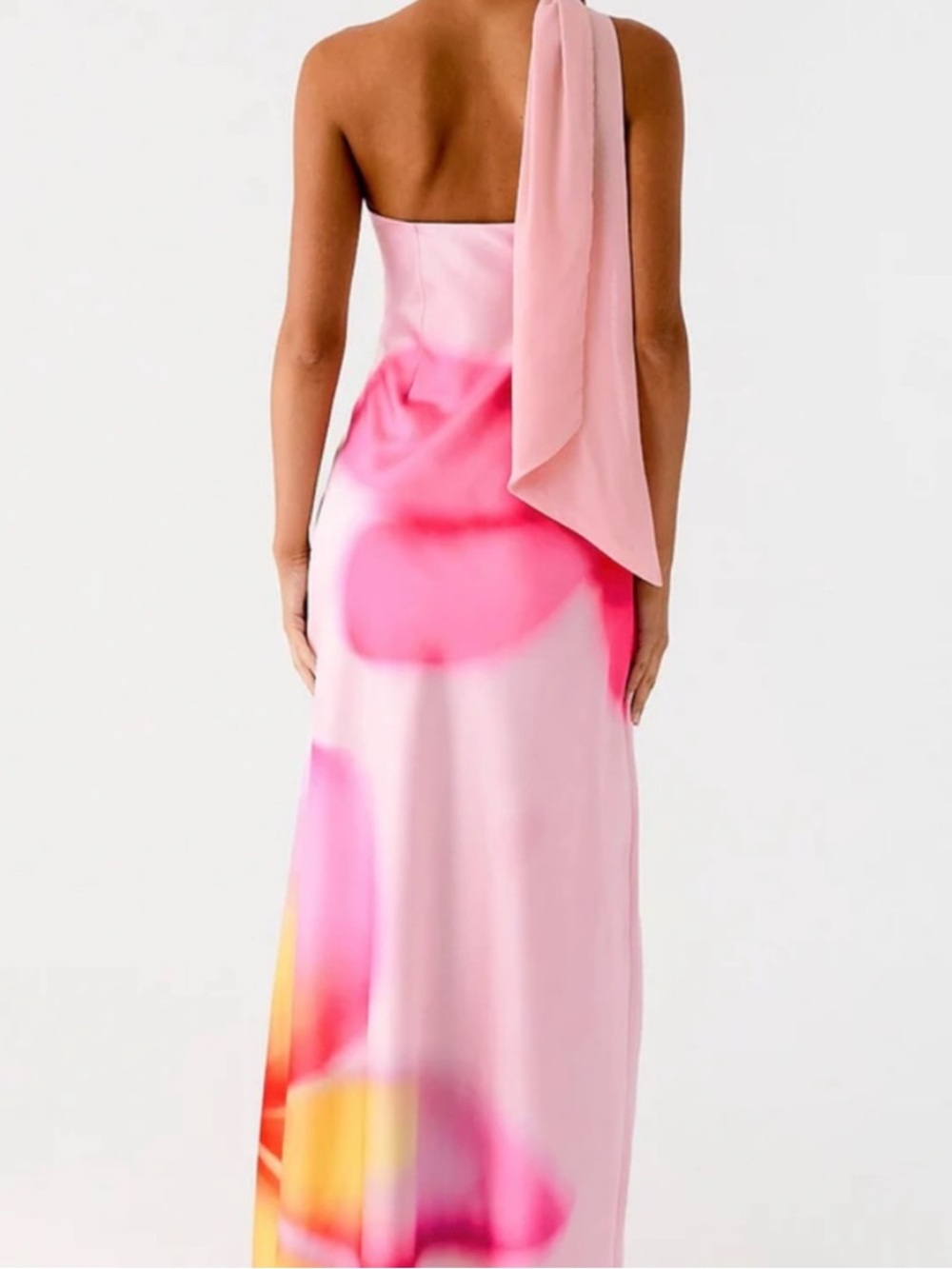 Peppermayo Pink One-Shoulder Floral Maxi Dress - Picture 3 of 7